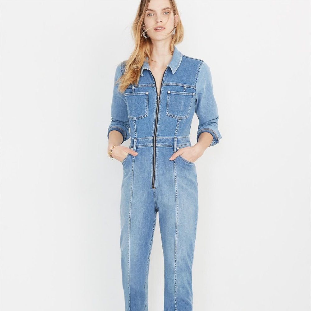Madewell x ISKO Denim Jumpsuit